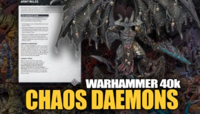 chaos daemons how to play codex rules