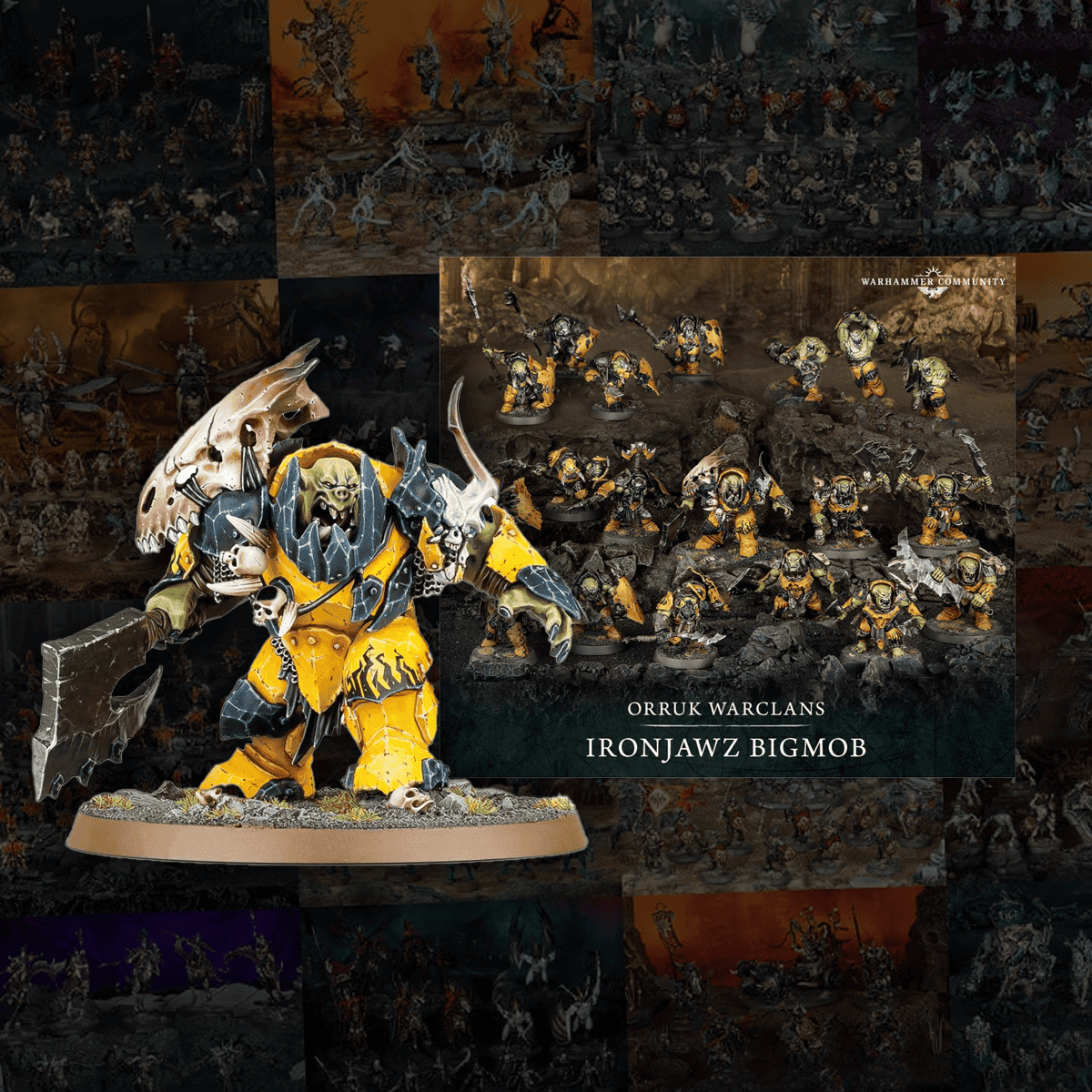 Ironjawz Bigmob Spearhead Box Warhammer Age Of Sigmar: Ironjawz