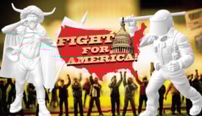 fight for america jan 6th board game miniature images