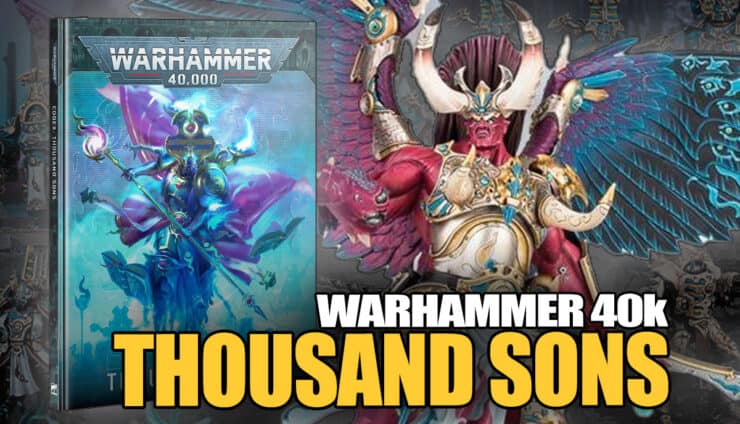40k thousand sons Faction painted miniatures closeups warhammer 40k