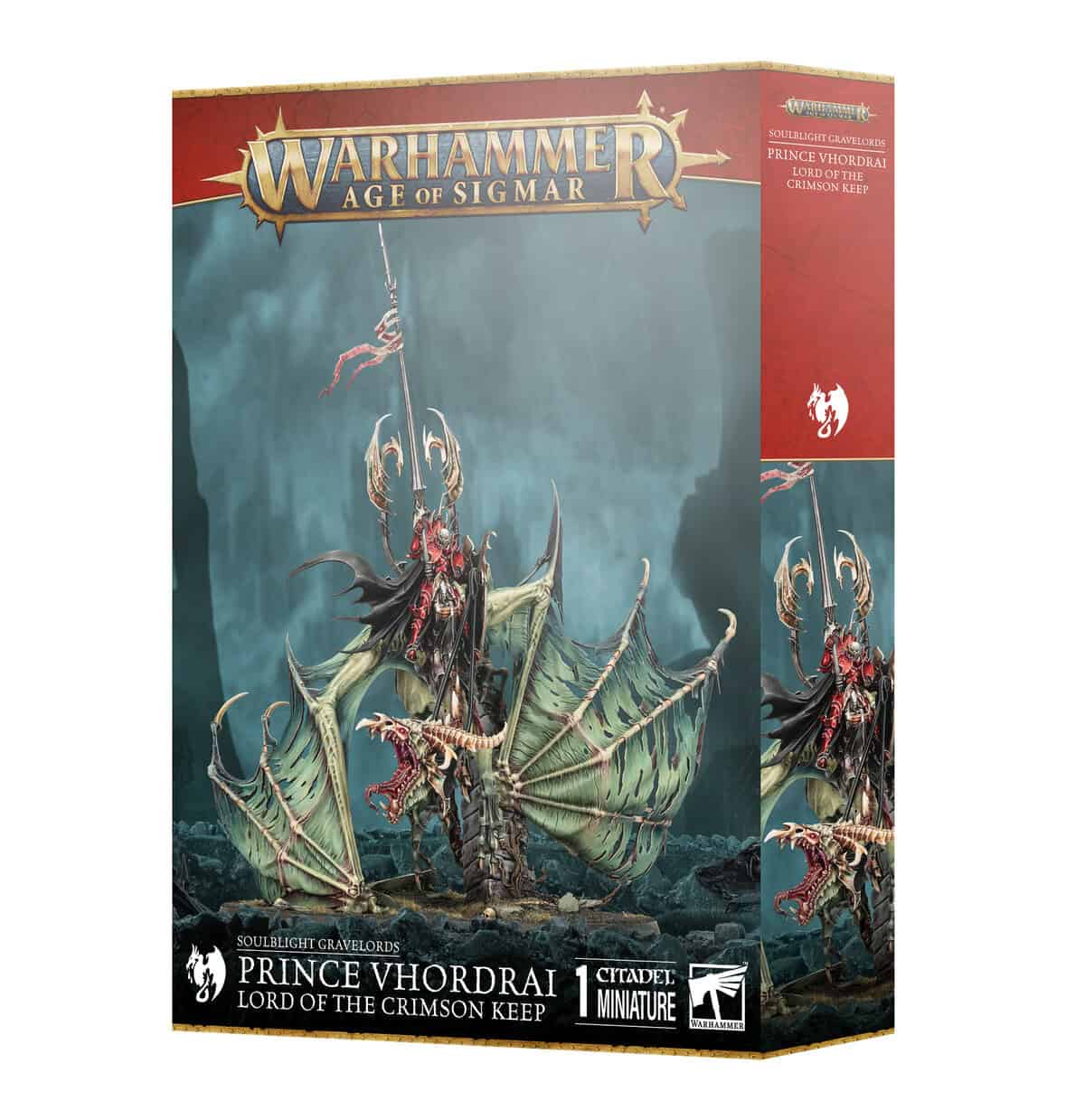 Prince Vhordrai, Lord of the Crimson Keep box