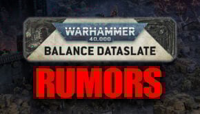 rumors red text under balance dataslate logo for warhammer 40k