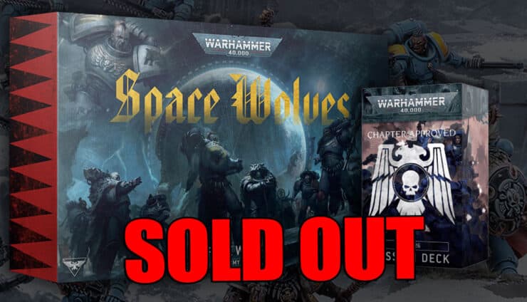 space wolves army box set new release product shot pre-order annoucnement mssion deck sold out