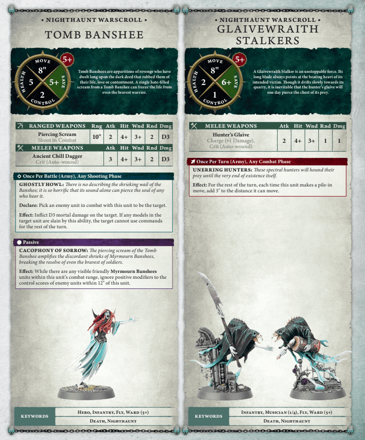 Nighthaunt Models Going to Legends