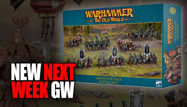 Warhammer Old World product shot grand cathay battalion new next week pre-order