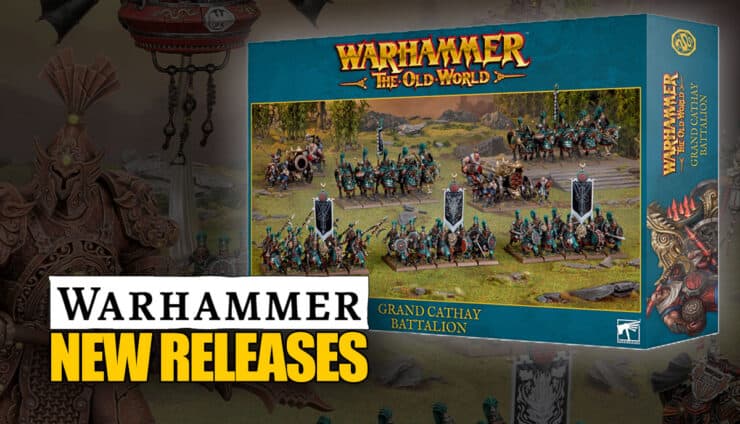 Warhammer Old World product shot grand cathay battalion new next week releases pre-order