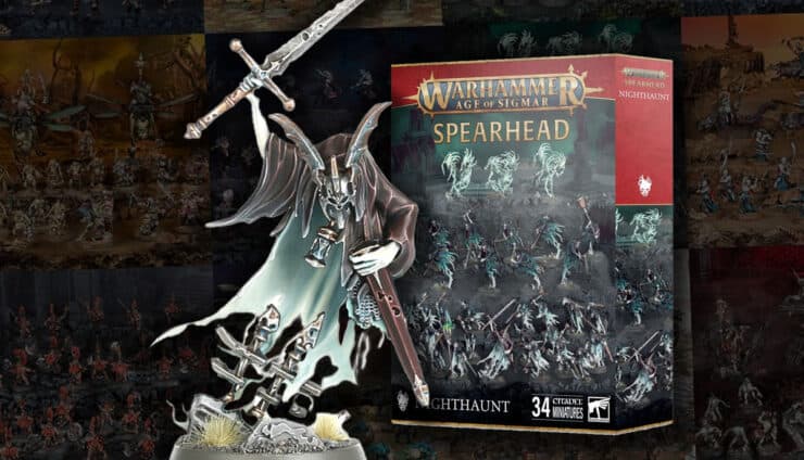 nightaunts spearhead painted models on terrain product image age of sigmar 1