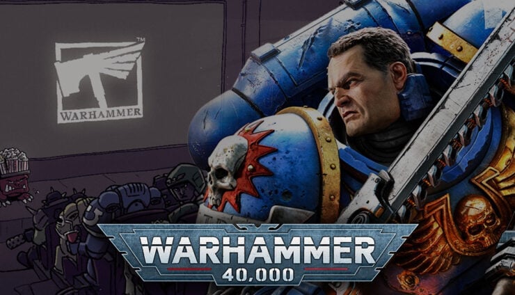 40k logo center games workshop warhammer theatre financials titus character from space marine two video game year end report