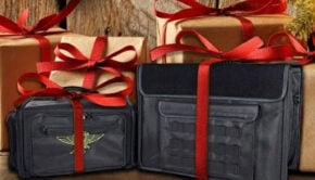 battlefoam holiday sale product images wrapped in boxs with wood grain wall