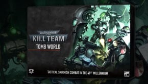 deathwatch kill team vs necrons product box tomb world warhammer 40k