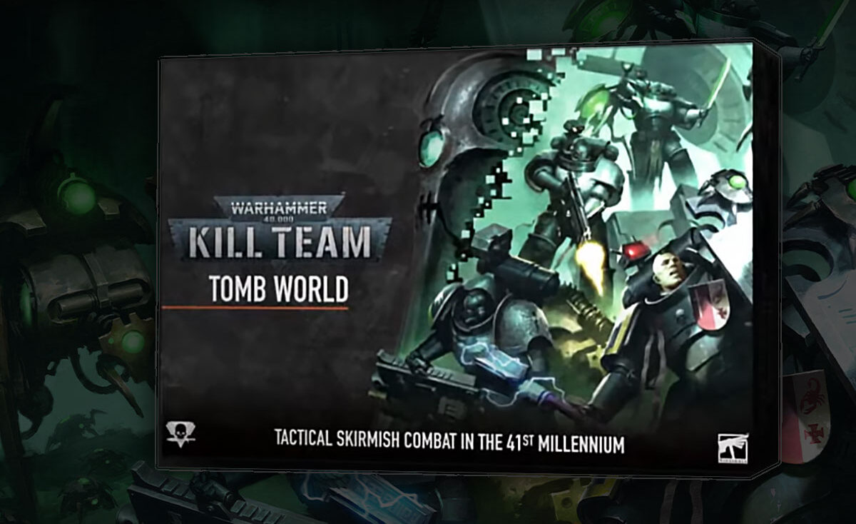 deathwatch kill team vs necrons product box tomb world warhammer 40k