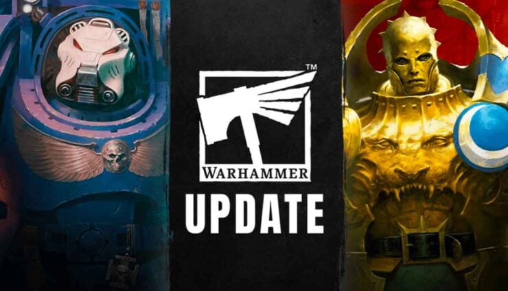 games workshop price update increase space marine terminator art left warhammer icon middile and stormcast model right