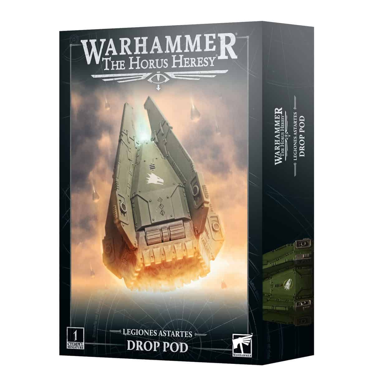 Legiones Astartes Drop Pod box art