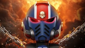 joytoy lt titus space marine 2 helment product shot warhammer 40k