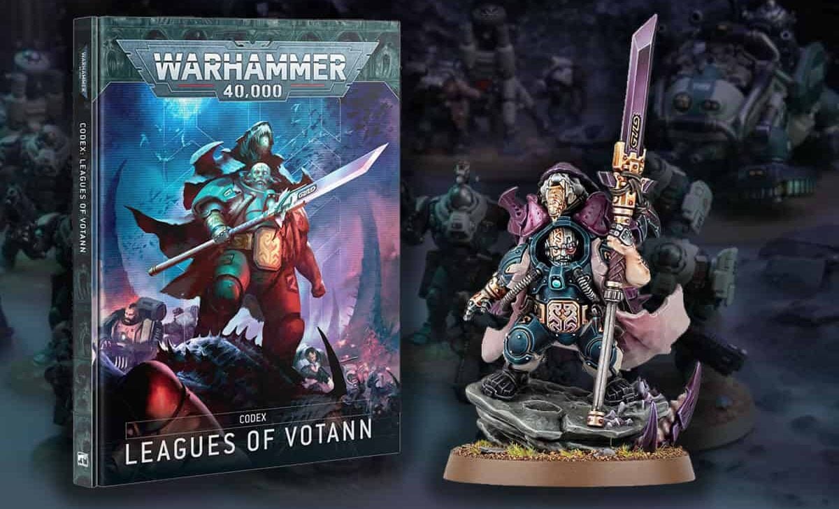 leagues of votann codex and new models painted product shot