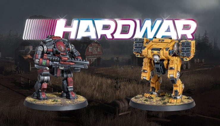 painted hardwar minis look like more fun than battletech modphius