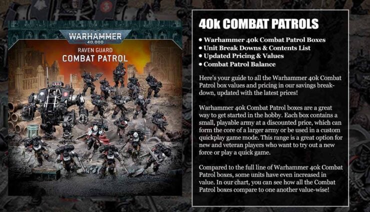 raven guard combat patrol painted images for warhammer 40k