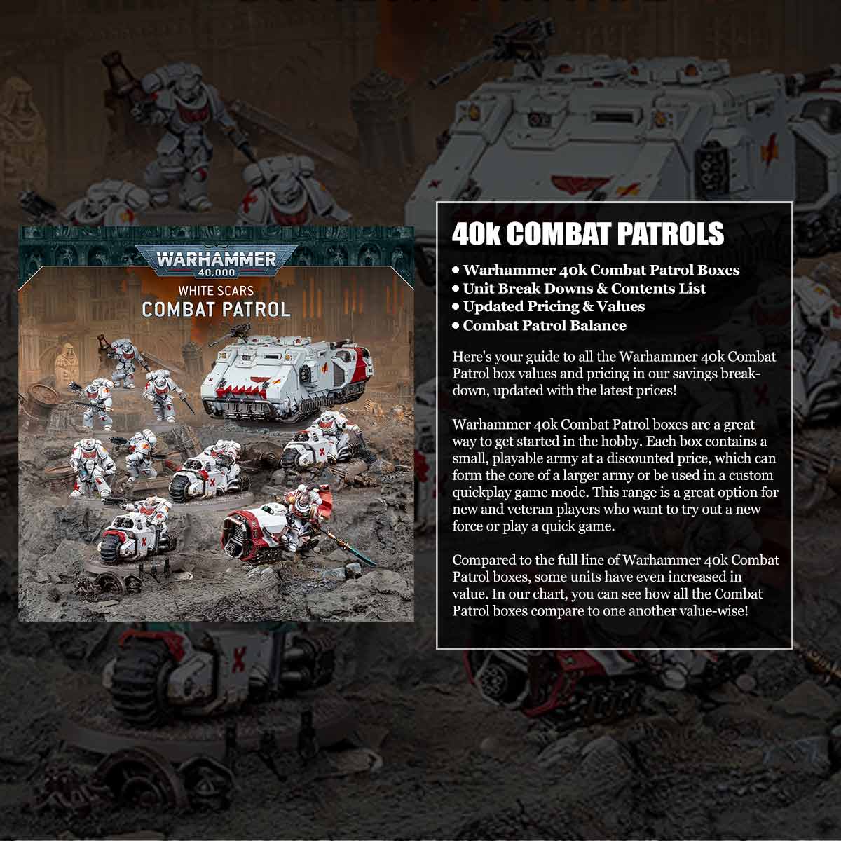 white scars combat patrol painted images for warhammer 40k