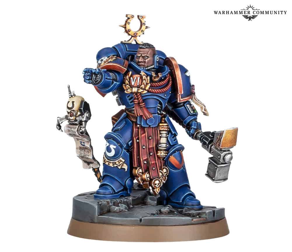 Master of Rites Ferren Areios revealed by gw painted model image