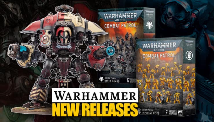 New next week Imperial Knights and space marines pre orders warhammer 40k games workshop boxes