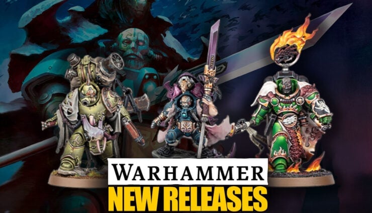 New releases pre- order warhammer 40k painted products new salamanders leagues of votann death guard.