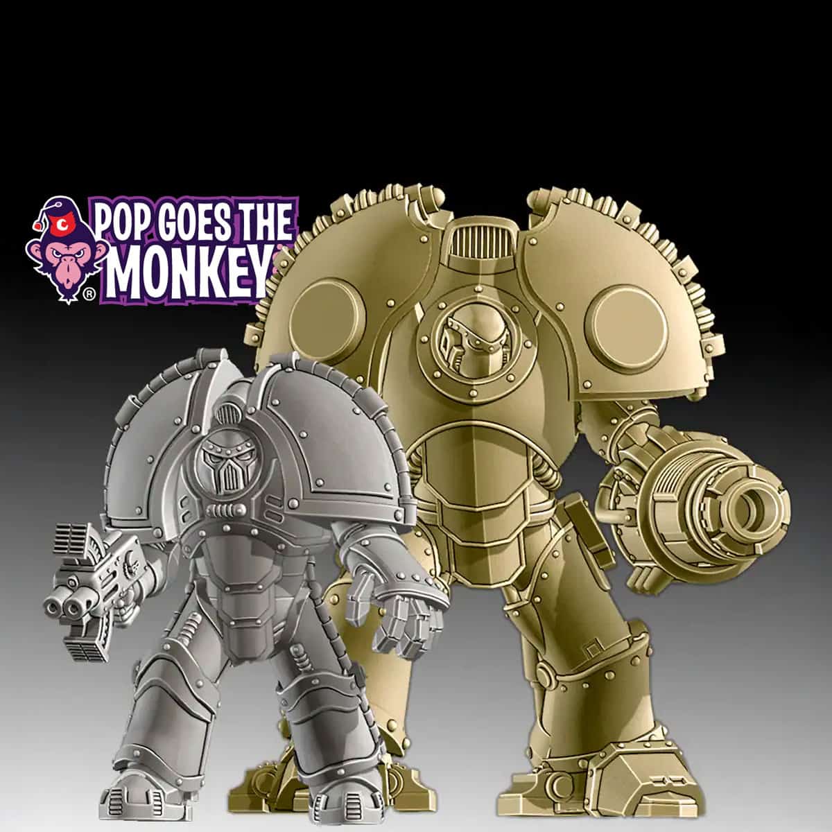Pop Goes the Monkey PGTM Saturnus Colossi Mk1 Instigator Squad renders warhamemr 40k 3d prints