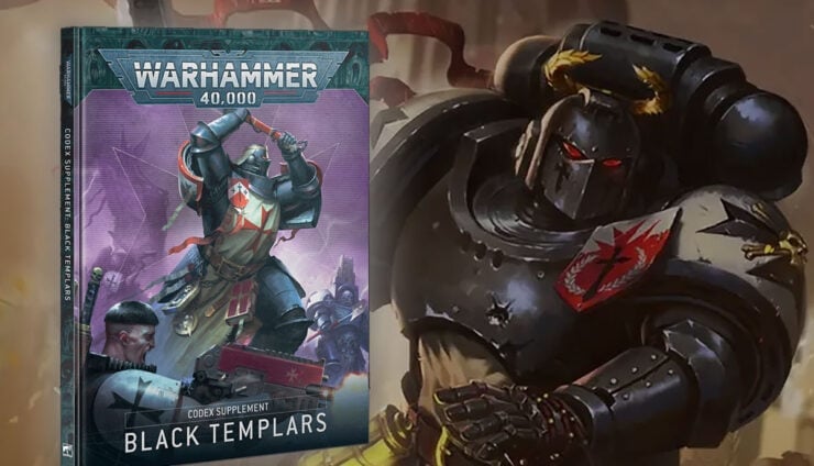 black templars art emprors champion and codex product shot warahmmer 40k
