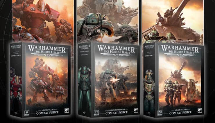 new combat forces horus heresy boxes product shots