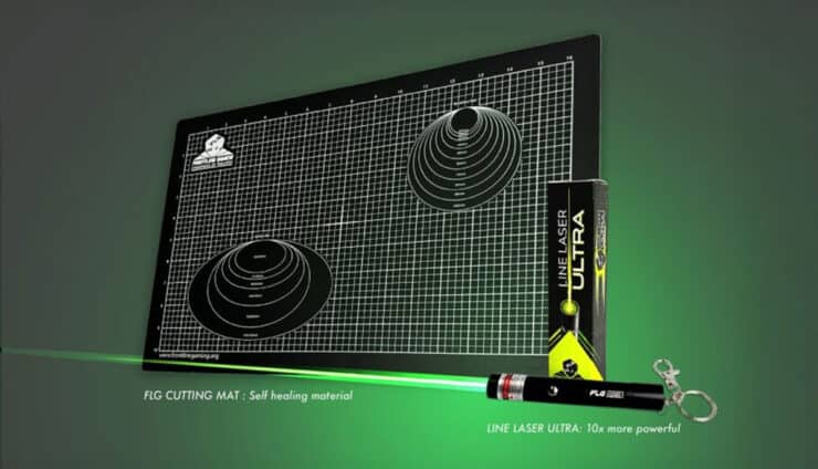 FLG New Producs laser line and cutting mat product shots