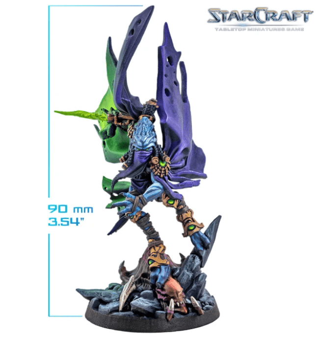 Zeratul Protoss StarCraft Miniature Height