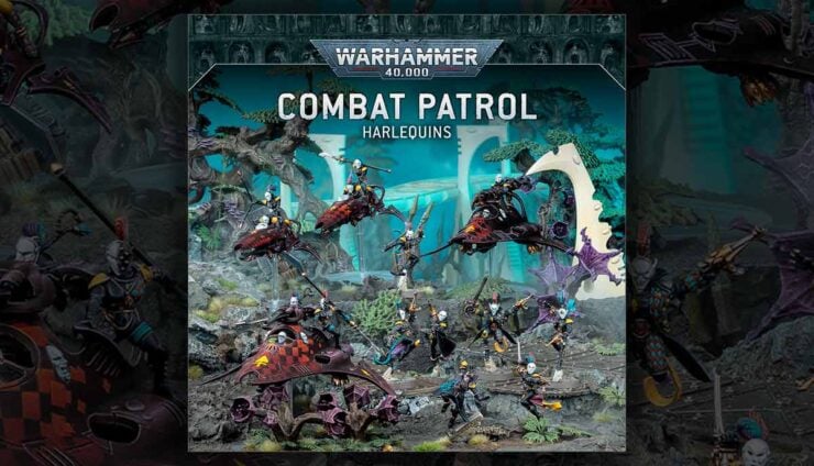 combat patrol harlequins product shot painted models warhamemrer 40k
