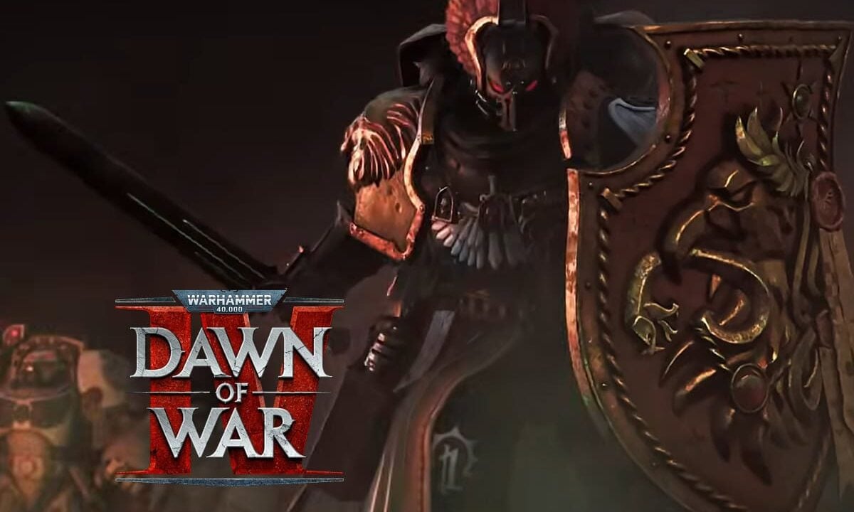 dawn of war 4 lion el jonson primarch render with logo for game steam review release date