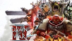 dawn of war 4 poster art of space marines and orks with logo for game steam review release dates