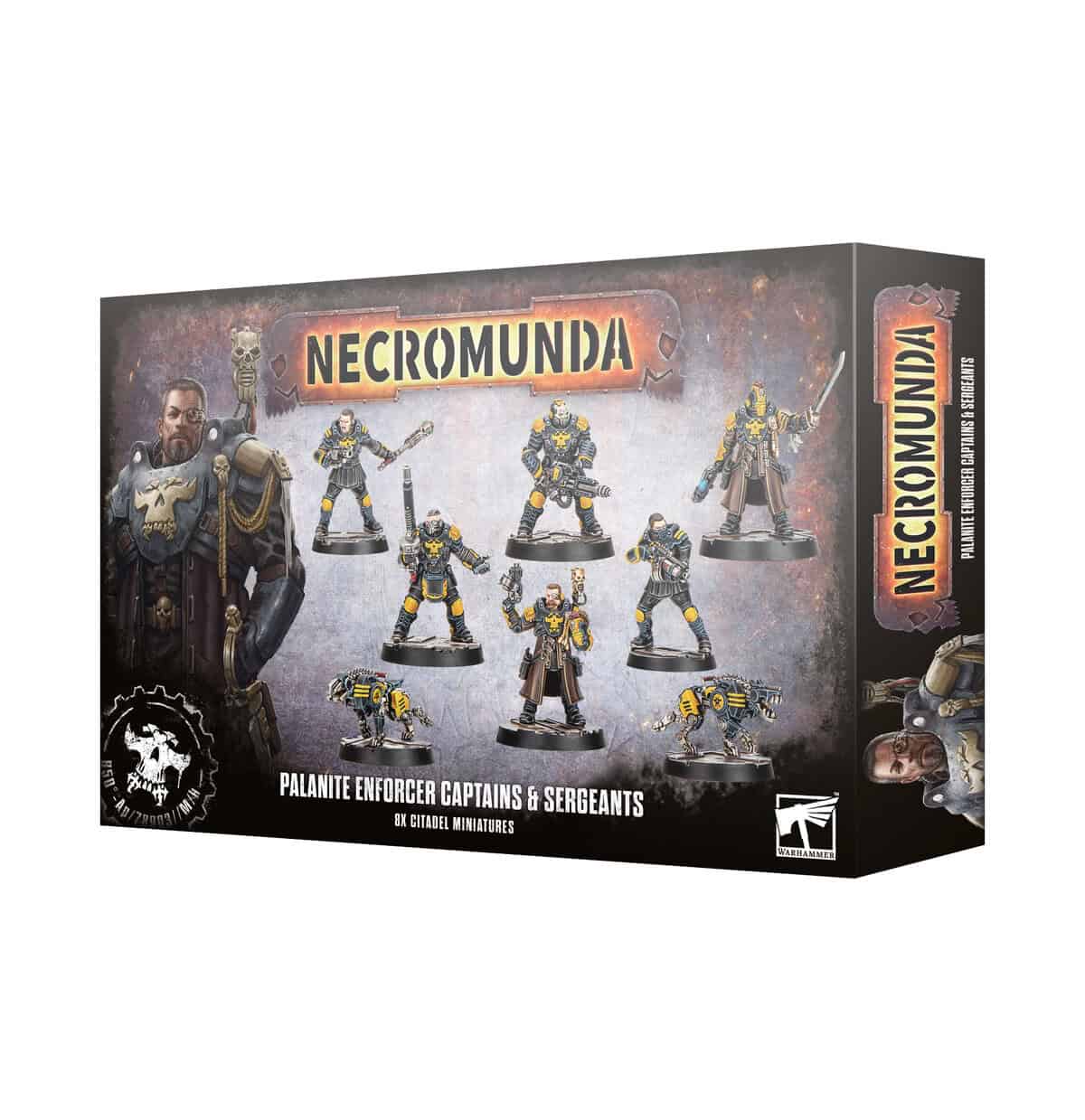 Palanite Enforcer Captains & Sergeants box art