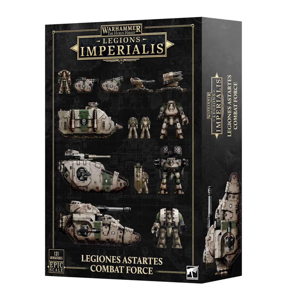 Legions Imperialis Combat Force Legiones Astartes box art