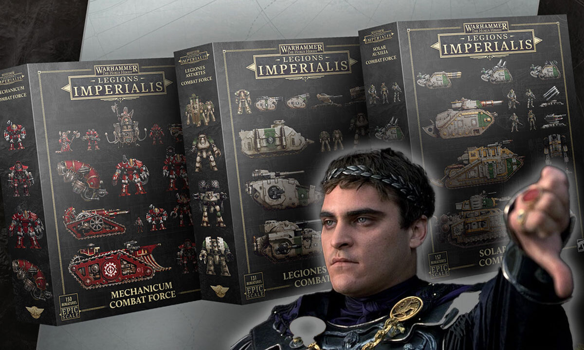 legion imperialis conbat force boxes product shots gladiator thumbs down review