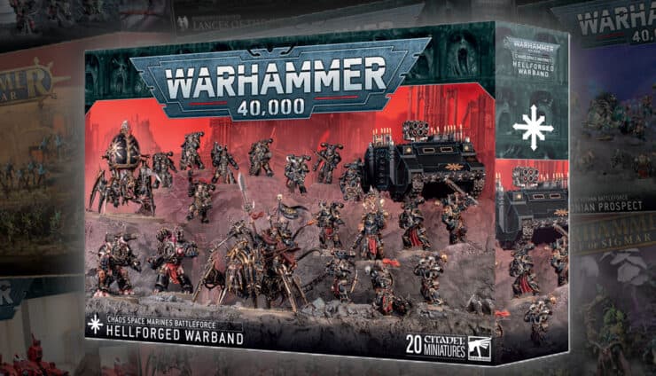 votann Cthonian Prospect warhammer 40k product shot battleforce christmas box 2025