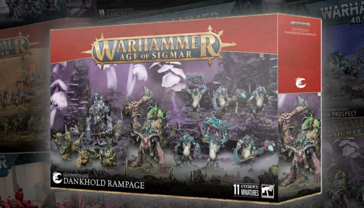Dankhold Rampage troggoth warhammer aos product shot battleforce christmas box 2025