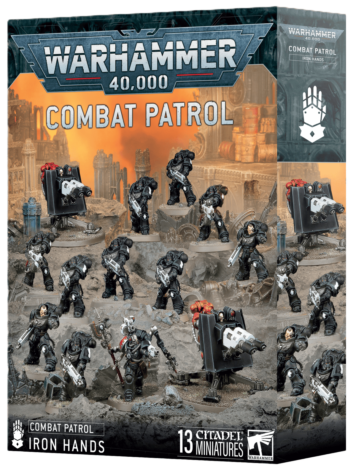 Iron hands Combat patrol box product image wahrammer 40k