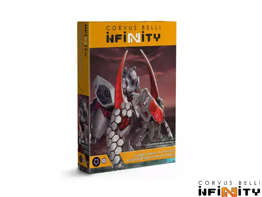 Juggernauts Armored Assault Brigade corvus belli infinity box art