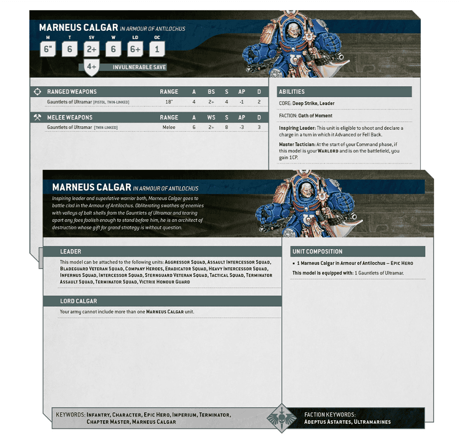 MArneus Calgar Rules