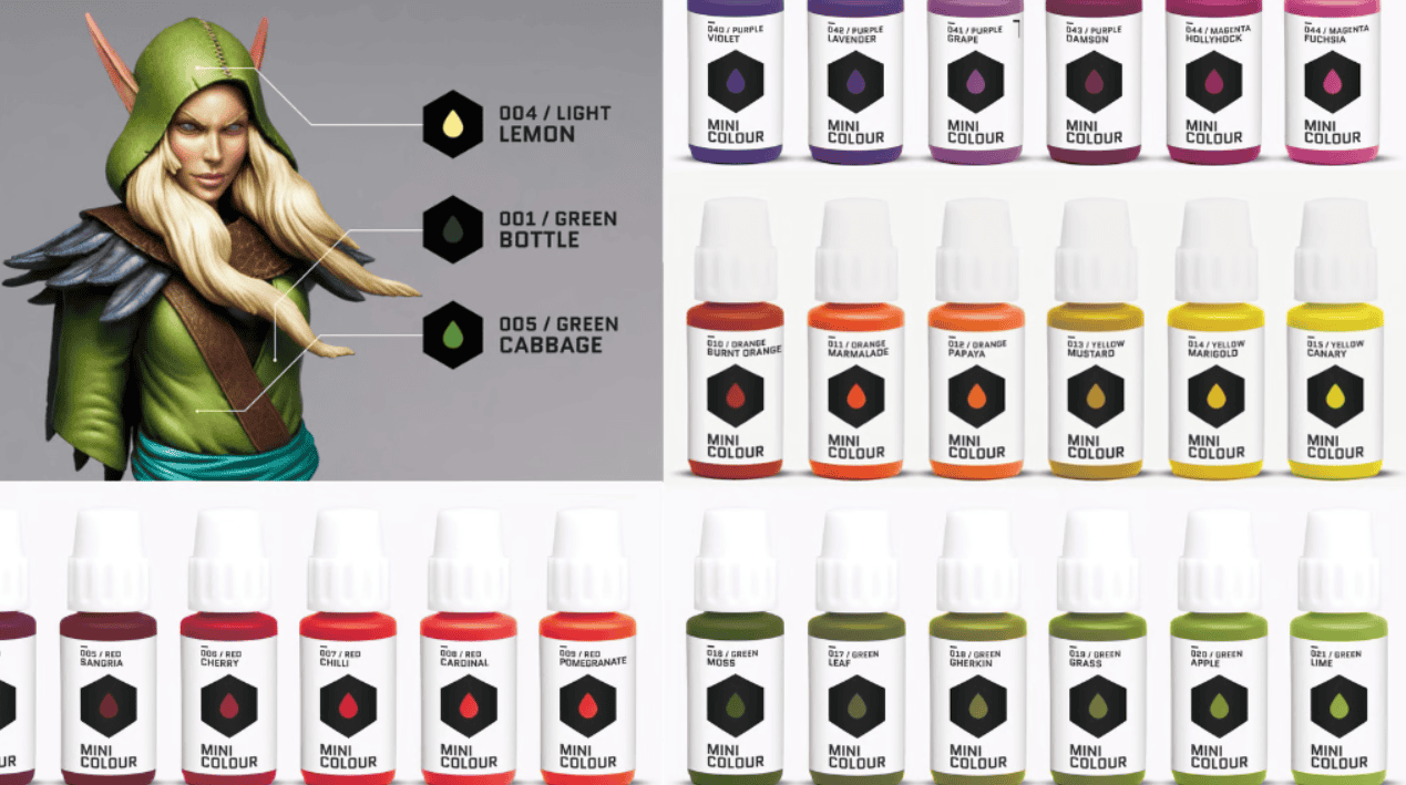 Mini Colour Paints