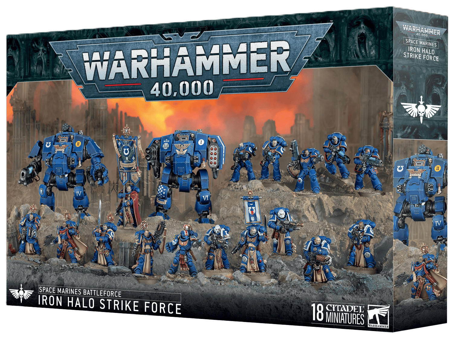 Space Marines Iron halo battleforce box product image