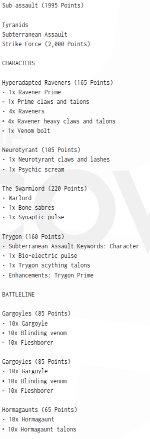 THE COVENTRY 40K 3-Day Scott Morris 1