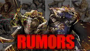 all 21 primarch artwork with Lion and Konrad fighting in foreground on caliban warhammer 40k