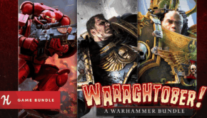 humble bundle preview warhammer day waaaghtober art space marine titus and inquisitor