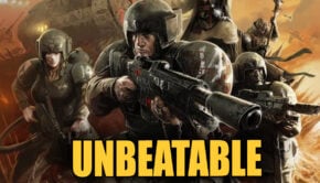 meta monday army list warhammer 40k astra militarum unbeatable only war cover guarsman advancing with commisar and leman russ in rear.