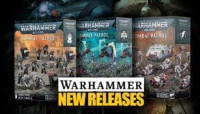 new next week pre-order releases warhammer 40k space marines combat patrols iron hands white scars harlequins product images