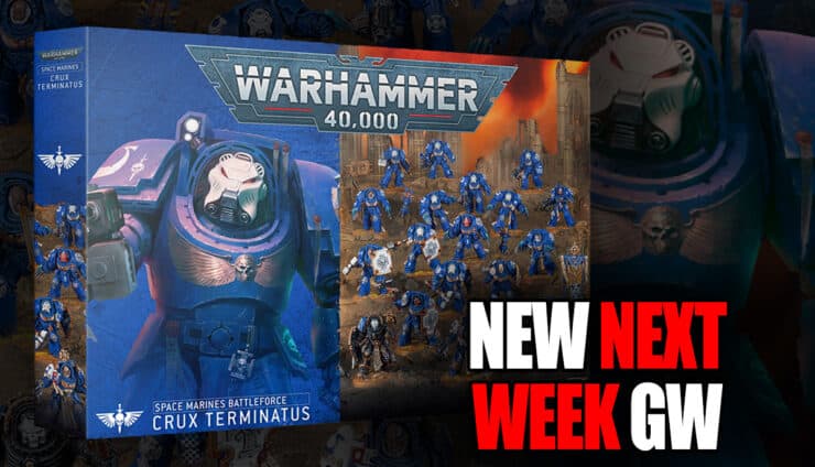 new next week pre orders warhammer 40k crux terminatus battleforce ultramarines combat patrol marneus calgar