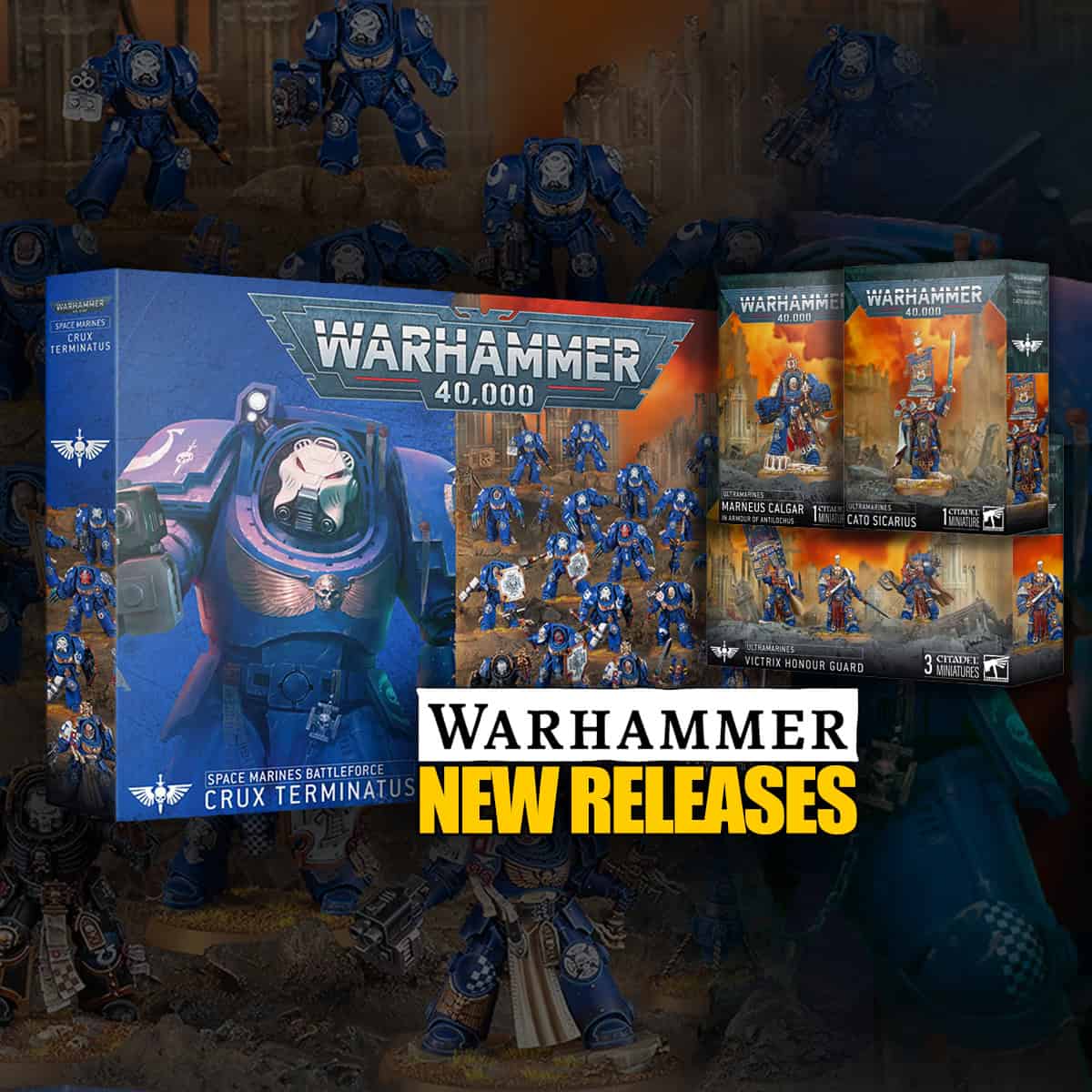 thumbnail interactive-video image 1 of Ultramarines Primaris Upgrades - Games Workshop From Beanie Games UK 1 of 11